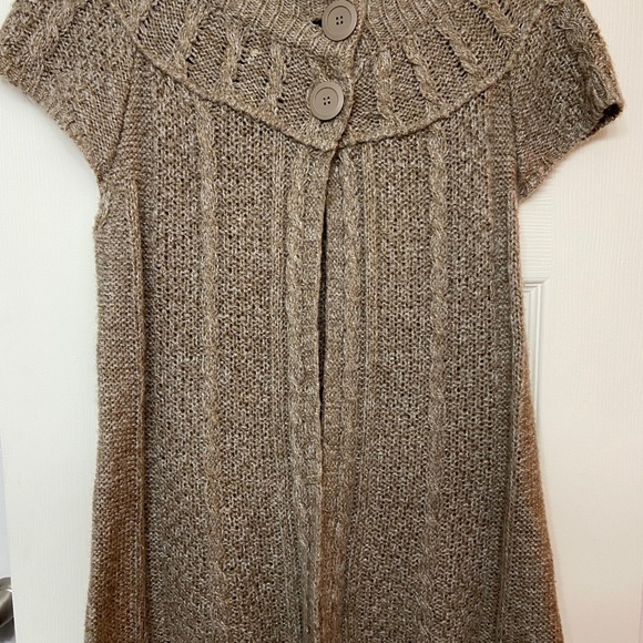 Sonoma Brown Sweater Vest - Picture 1 of 2